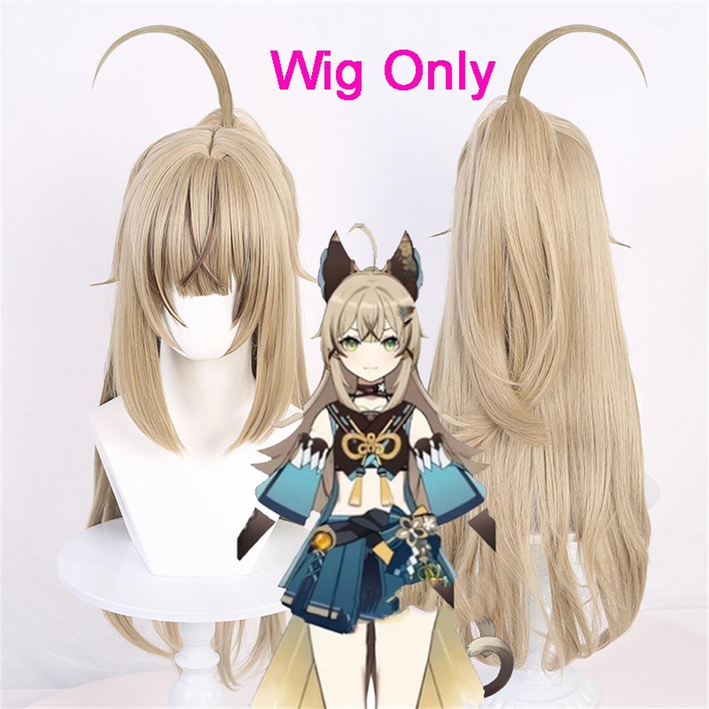 Game   Kirara Cosplay Costume Wig Cat Ears Tail Shoes Accessories Full Set Anime Halloween Costume For Women XXXL