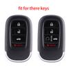 Силиконовый чехол для ключа-пульта автомобиля, брелок-держатель для ключей, чехол для ключа для Honda HRV CRV Freed Accord Civic 2021-2024 Civic 11-го поколения