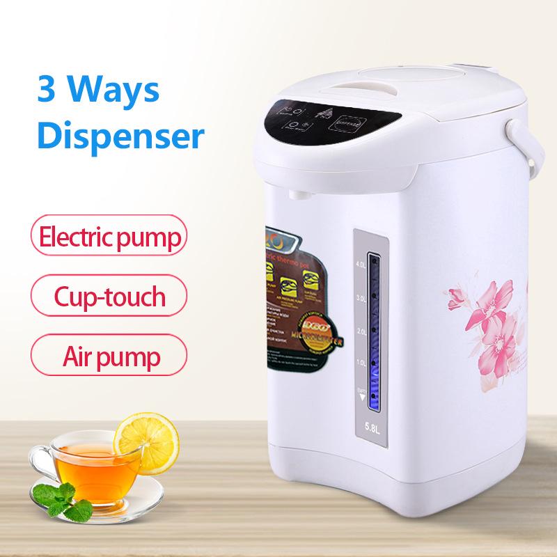 Электрический чайник TSJ 110В/220В из нержавеющей стали с бытовой изоляцией и функцией поддержания постоянной температуры