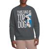 101 Dalmatians Unisex Adult This Dad Is Top Dog Sweatshirt