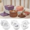 Силиконовые формы для чашек для свечей n-stick, коробка для хранения, формы для литья из смолы, цементная штукатурка, форма для орнамента, домашний декор
