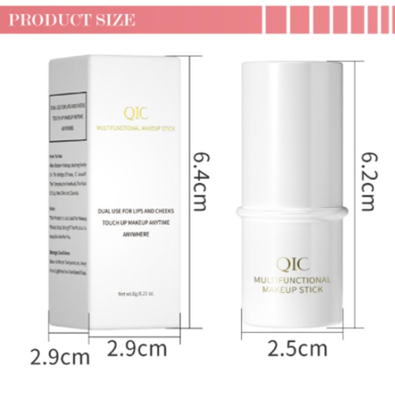 QIC Multi-function Cosmetic Pen Powder Blusher High Gloss Cosmetic Pen Pearl Light Fine Shiny Matte Brightening Facial Makeup Shadow Pen