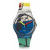 Swatch LEGER'S ДВЕ ЖЕНЩИНЫ С ЦВЕТАМИ SUOZ363 Черные часы