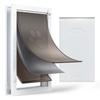 Pet Door, X-Large, with Three Magnetic Flaps and Metal Frame, Strong and Weatherproof Dog Door for Interior and Exterior Doors, Easy To Install