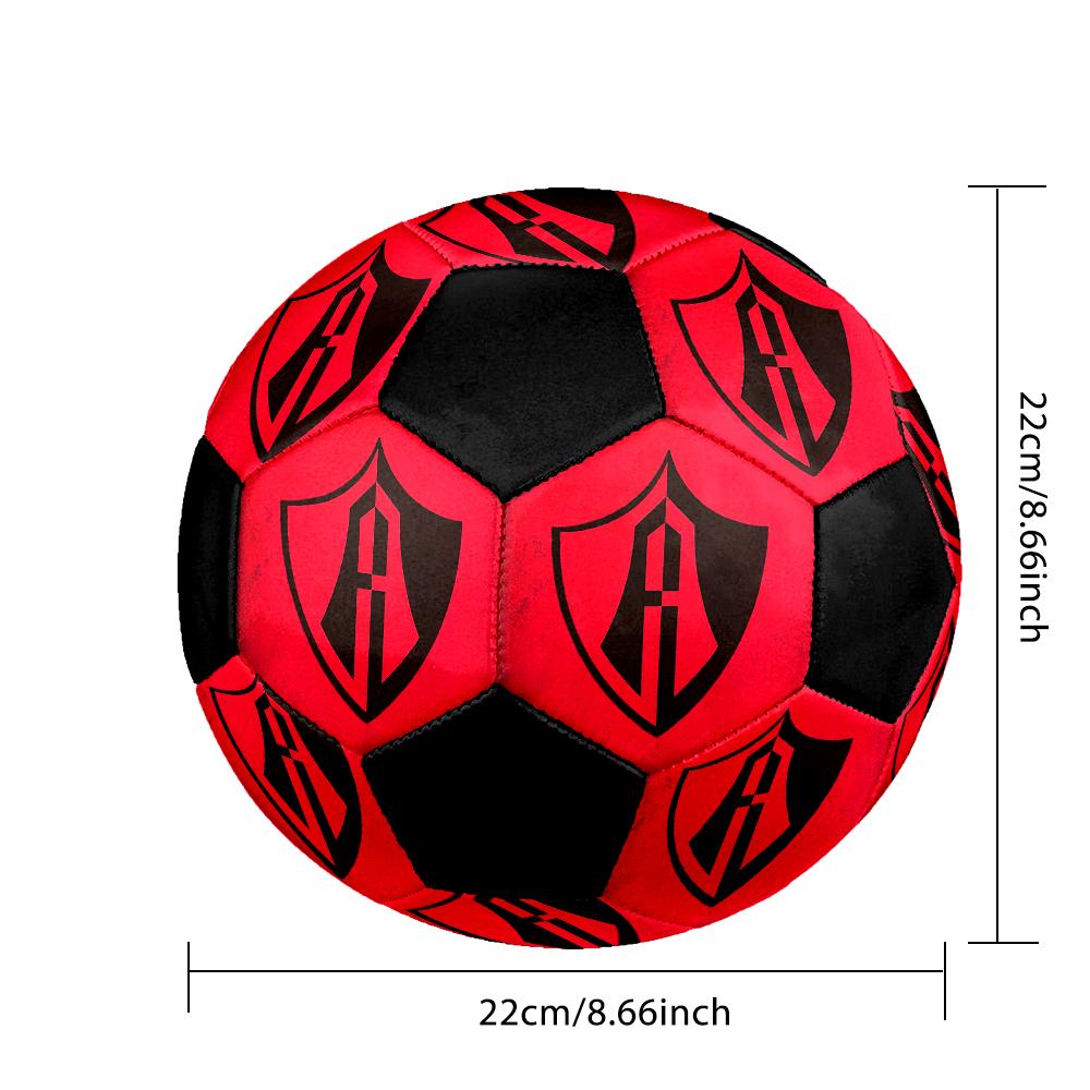 РАЗМЕР 5 Футбольный мяч Atlas Football Club Цветной Для всех возрастов Машинная строчка ПВХ Готов к соревнованиям Прочный Высокий отскок