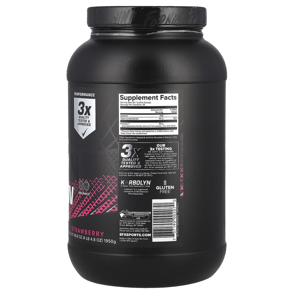 Carboline Fuel, Strawberry, 1,950G(4Lb 4.8Oz)