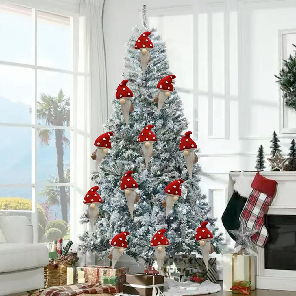 Праздничные принадлежности, Рождественское украшение гном, Подвеска для украшения рождественской елки гном, Подходит для украшения дома