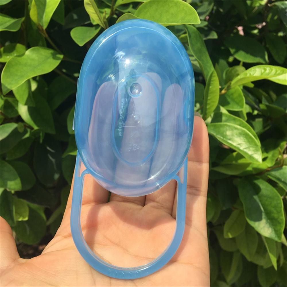 Размер S Baby Solid Pacifier Box Soother Container Holder Cacifier Box Travel Storage Case Safe Holder Pacifier Plastic Box MIT