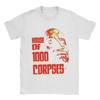 2025 Summer House of 1000 Corpses 100 Pure Cotton Printed Tshirt for Couple Beach Funny Crewneck Fashion Tee Shirt Big Size