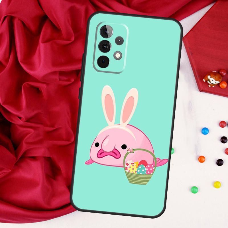 Милый Рыба-капля Для Samsung Galaxy A52 A32 A22 A54 A14 A16 A26 A36 A56 A55 A35 A05 A06 A15 A53 A33 A13 Чехол