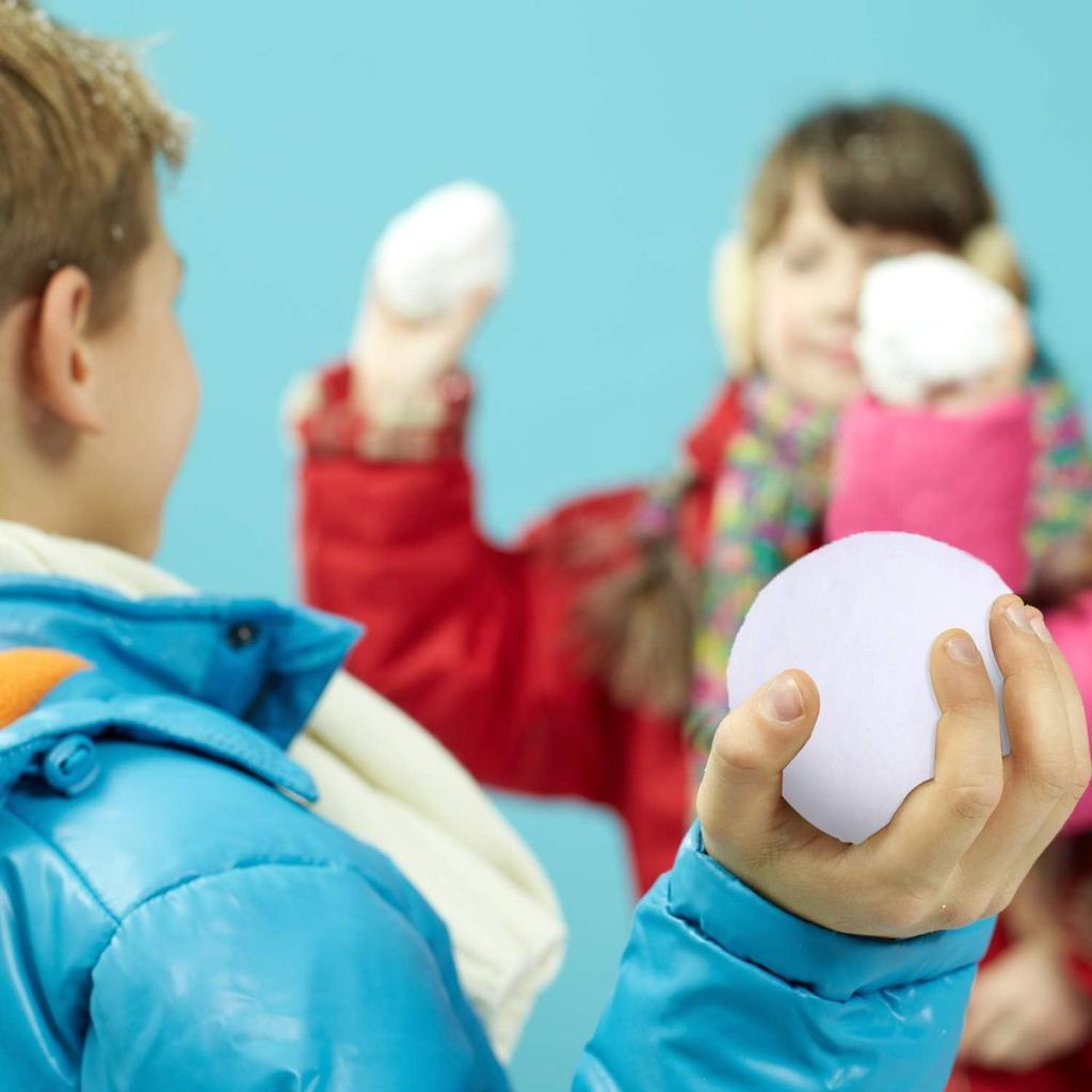 20pcs/50pcs- 2 Inch Indoor Snowball Fight Balls- Artificial Snowballs For Outdoor Snow Fight And Christmas Tree Decoration, Christmas And New Year's