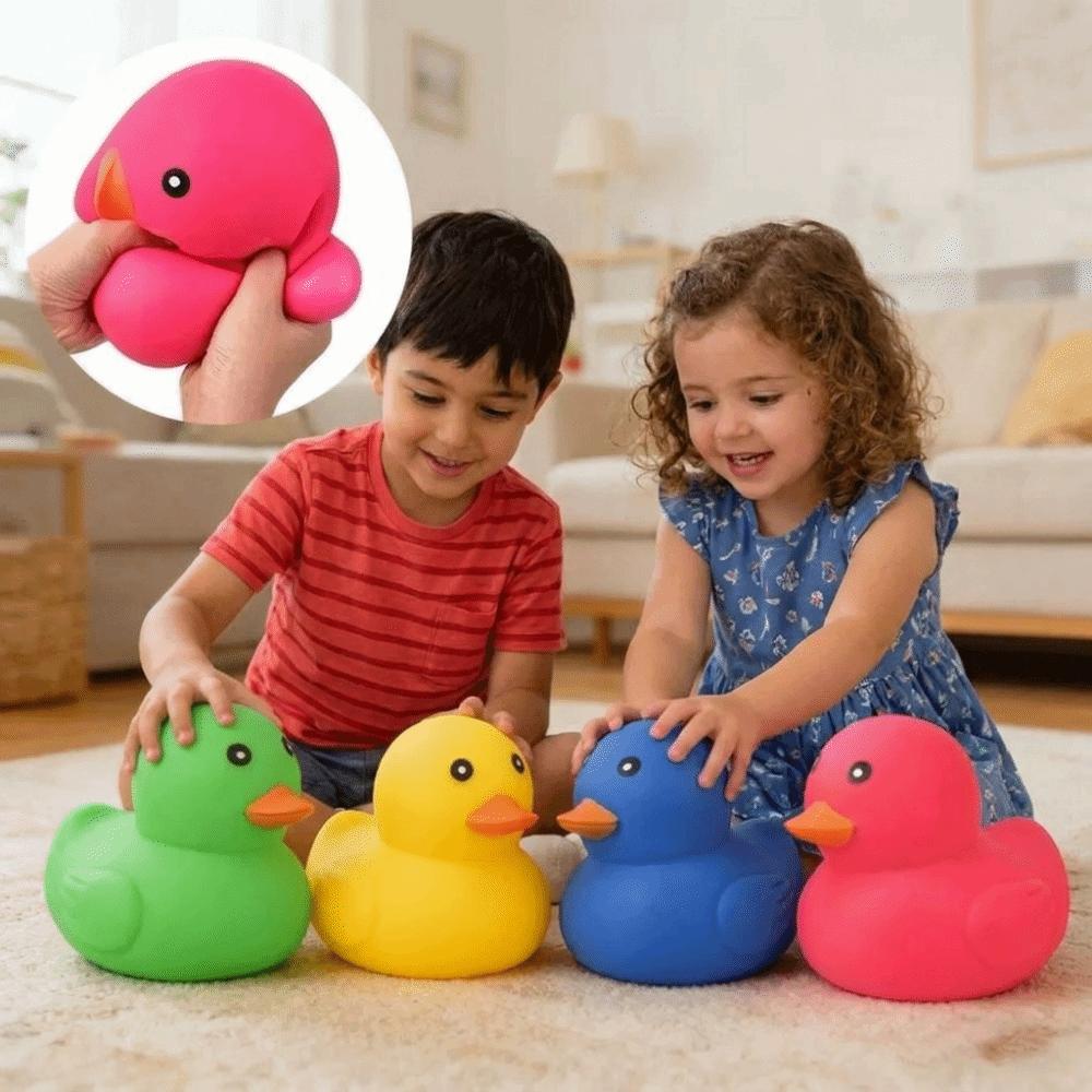 Large Size Squishy Duck Toy Colorful Duck Stress Relief Toy Duck Pinch Le Office Workers