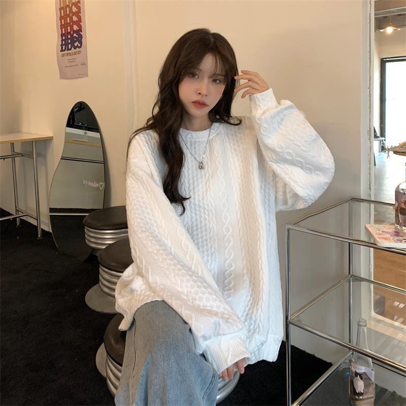 Женская толстовка с капюшоном Design Sense Niche Spring Oversize Loose Korean Version Hooded Jacket Top for Women