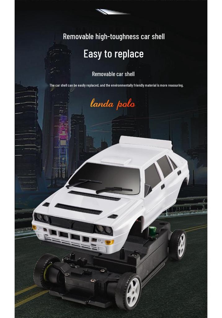 Ланда 1:Радиоуправляемая машина для дрифта 4WD, масштаб 1:28, для мальчиков