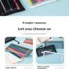 Mesh Pencil Pouches With Transparent Design And Durable Zipper Perfect For School Exams Office Daily Storage