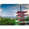Diamond Embroidery View of Mount Fuji Tower Diamond Painting Cross Stitch