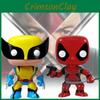 Pvc Wolverine Deadpool Figure Model Toy Doll Collectibles Fans Souvenir