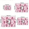 1 шт. Sanrio Hello Kitty Ковер для офиса с принтом русалки Прямоугольный коврик под стол, Идеальный декор для гостиной, спальни, кухни, Нескользящий пол