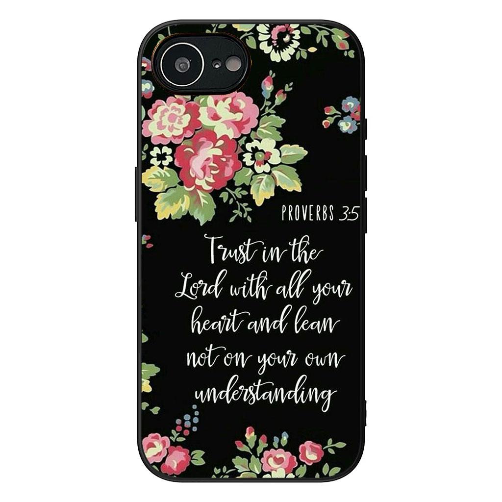 Jesus God Bible Verse Christian Phone Cover for Apple iPhone 16 15 14 Plus 13 12 Mini 17 Pro Max + ProMax 16E Air Case