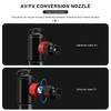 Black Manual Air Pump Lightweight Schrader Presta Valve New Bike Air Pump  Bicycle Accessories