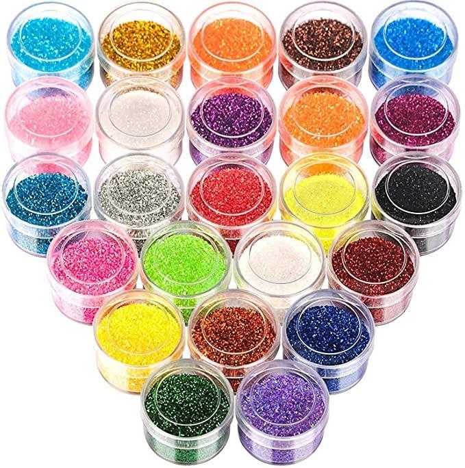 Экле Fine Glitter для смолы, Набор из 12 цветов, LEOBRO Extra Fine Glitter Powder для смолы, Блестки для ногтей, Разноцветные блестки для рукоделия для эпоксидной смолы, B