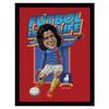 Ted Lasso Bobble Head Dani Rojas Framed Poster