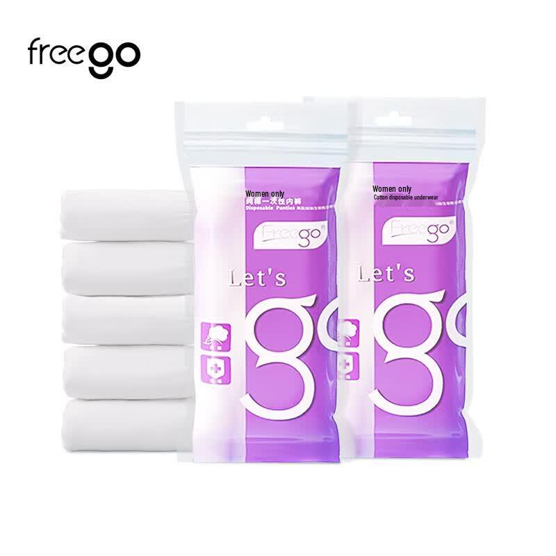 Freego Women's Disposable Cotton Briefs