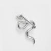 White Pearl Snake Brooch VBMV4788 MP [Vendome Boutique]