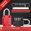 Waterproof Rustproof Anti-theft Padlock for Suitcases, Lockers, Schoolbags, Bike Frames, Helmets, and Gym.