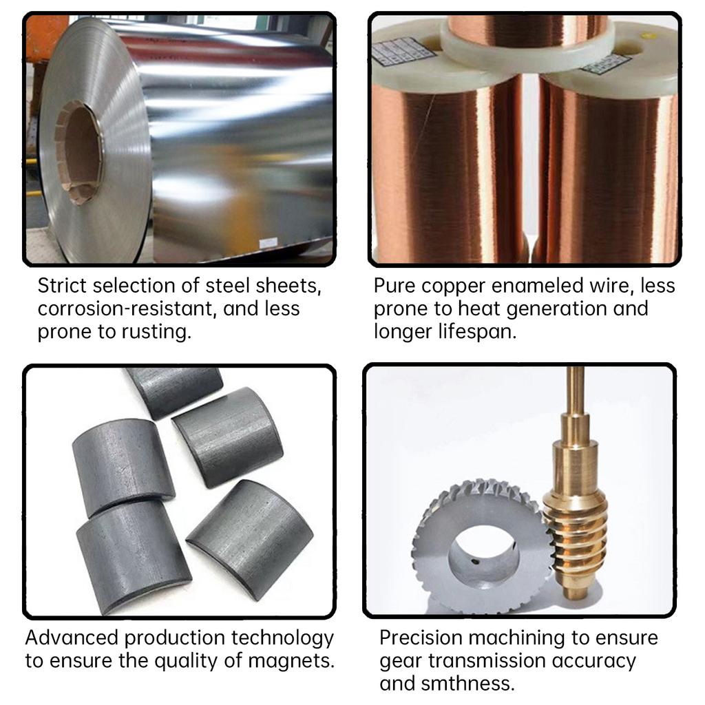 RS550 24V 25000RPM High Speed DC Motor 10 Teeth Gear 10x13mm Electric Ride On Vehicle Upgrade Replacement