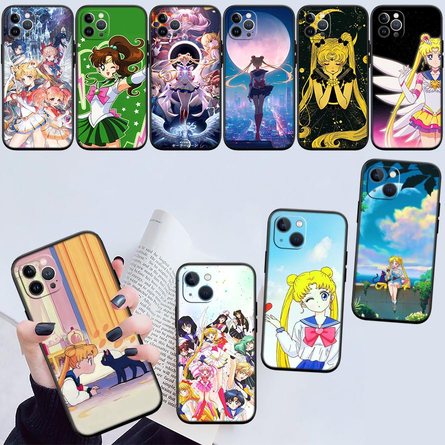 UP44 S-Sailors M-Moon New High-End Shell Phone Case for Xiaomi Poco C40 C50 C51 C55 C65 C71 C75 F3 F5 F6 F7 M2 M3 Pro Ultra