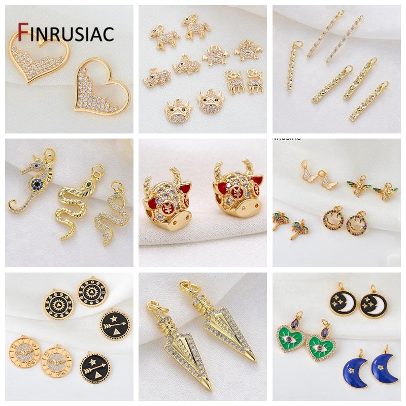 Luxury Design New Colorful Butterfly Pendants And Butterfly Earrings Shiny Zircon Jewelry Accessories For Women
