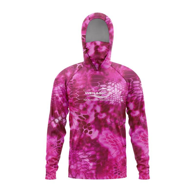 UPF 50 Quick-Dry Fishing Shirt Men Women Lightweight Breathable Hooded Long Sleeve Outdoor Angling Apparel