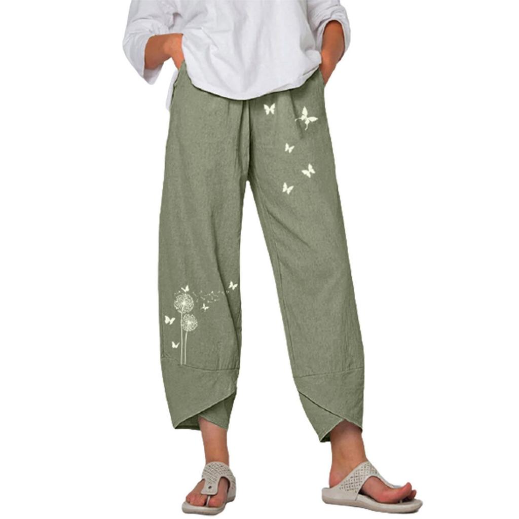 Sweatpants For Women Boho Pants Pocket Baggy Casual Pants