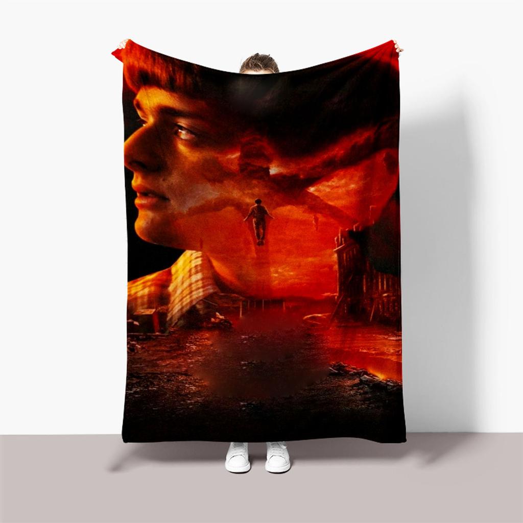 Фланелевые пледы 100x130см, подходящие для взрослых и детей, персонализированные пледы, пледы с цифровой печатью