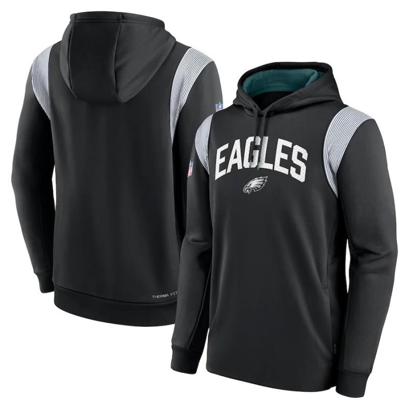 Mens NFL Football Hoodie Athletic Paneled Pullover Sweatshirt Team Sportswear