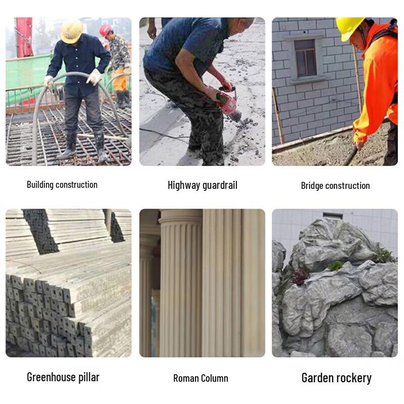 JZDASI 3KW Concrete Immersion Vibrator with Phase Protection CN plug (adapter included)