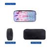 K-Pop 3-Piece School Backpack Set Multicolor Student Backpack Crossbody Bag Pencil Case Combo Campus Bag