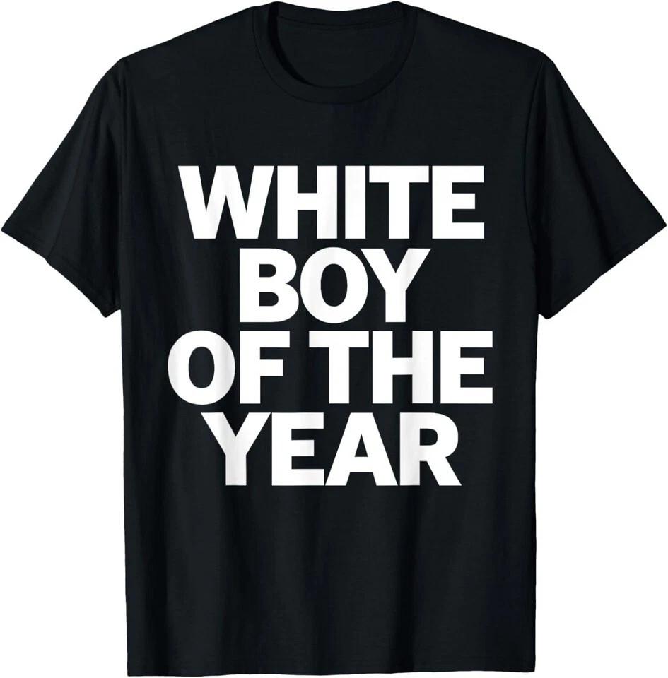 White Boy Of The Year Unisex Black Shirt