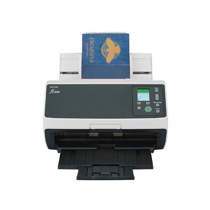 Fujitsu FI-8190 A4 High-Speed Duplex Network Document Scanner CN plug (adapter included)
