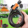Anti-Theft Steel Cable Bike Lock – Mountain & Fixed Gear Cycling Accessory