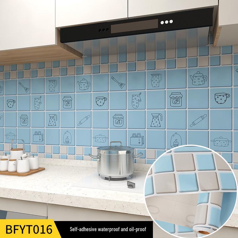 Маслостойкие и водостойкие наклейки на стену кухни: Обои для плиты против плесени, устойчивые к высоким температурам