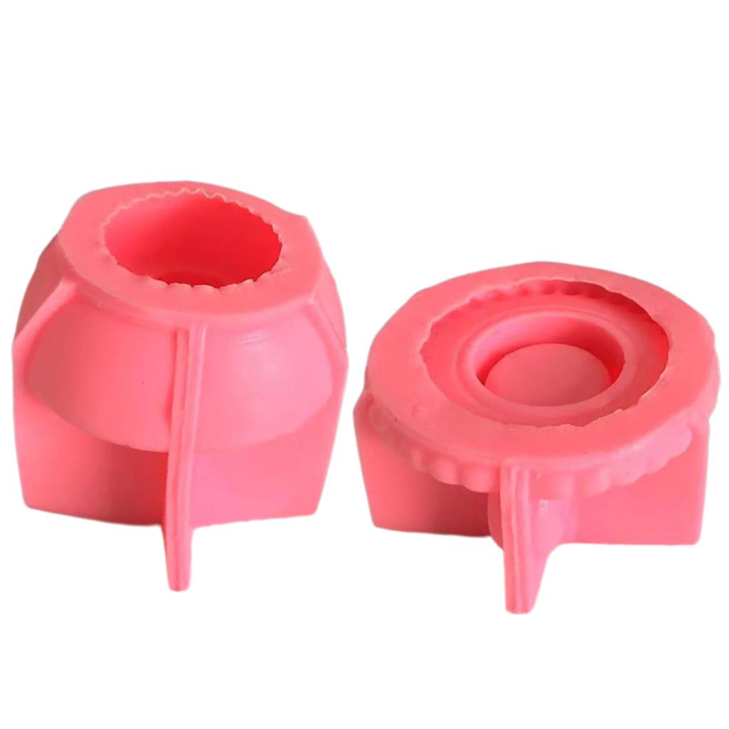 3D Candlestick Silicone Mold G Shaped Candle Stand Molds Candle Cup and Plate Mould Stylish Home Decorations Moulds