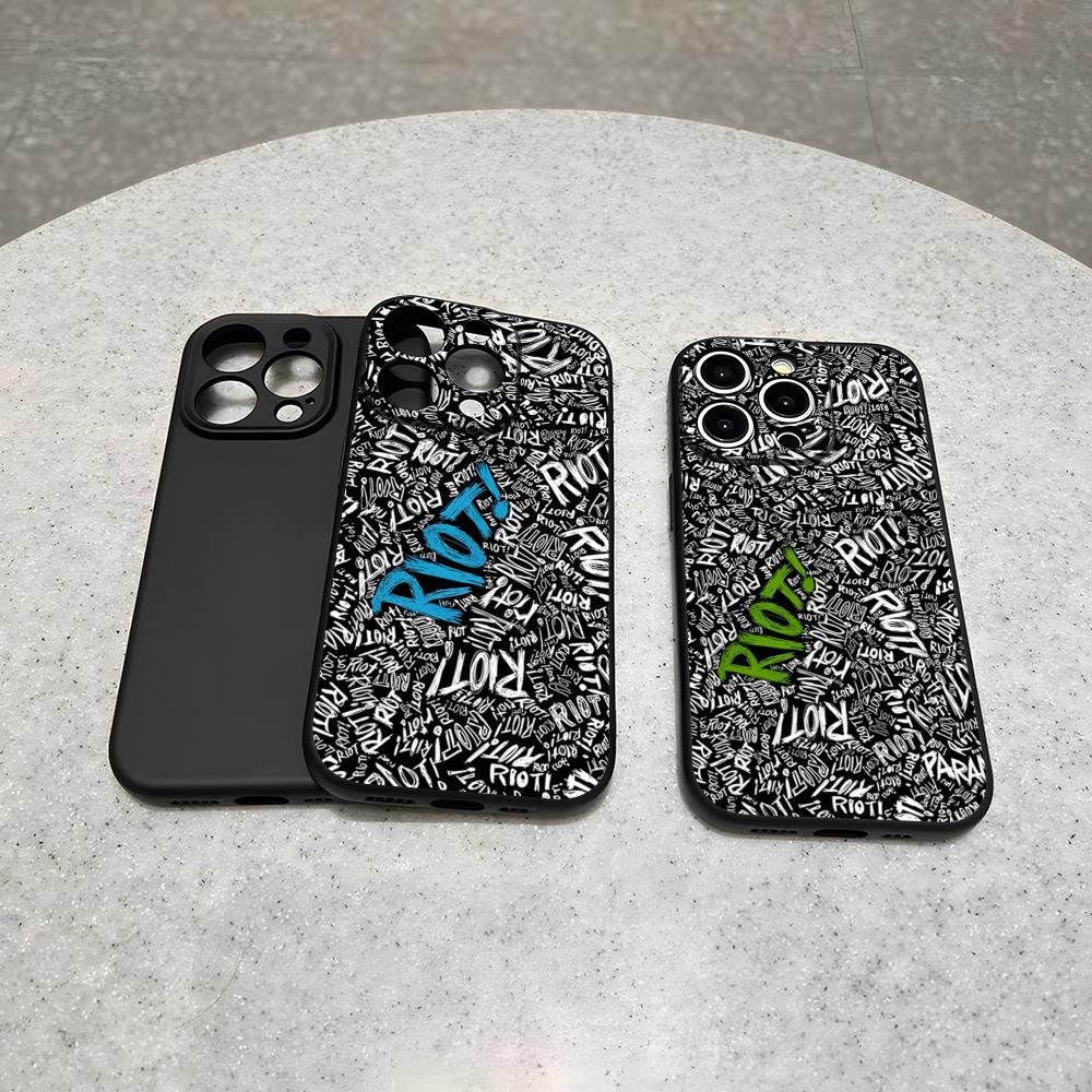Крутой чехол Paramore для телефона iPhone 16 Pro Max, 17 Pro Max, 14, 15 Plus, 12, 13, 11 Pro, Xr, X, Xs, SE, задняя крышка