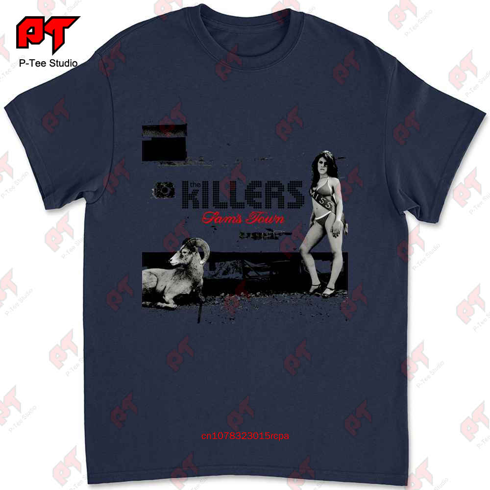 The Killers Sams Town Album Cover 2004 Rock T-shirt M0LA