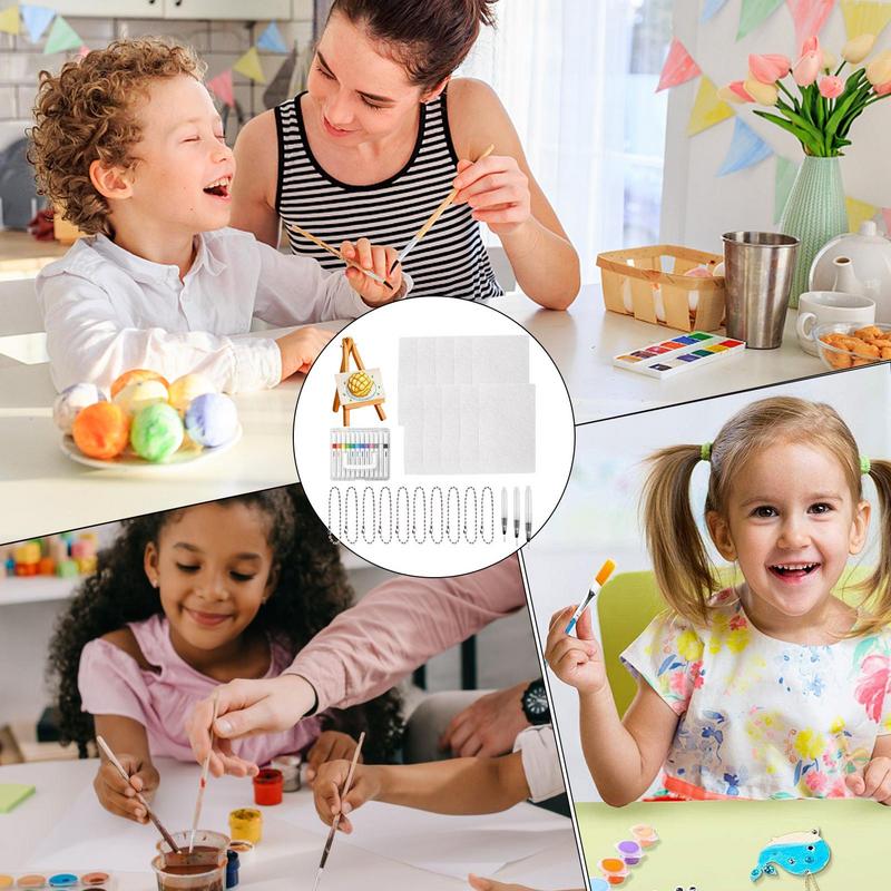 Пухлая краска для поделок, набор для рисования с пенопластовой текстурой, материалы для пузырчатого искусства с 12 маркерами, бумага для рисования для праздника, для мальчиков и девочек