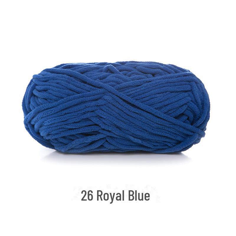 Snowball Mengzaizi DIY Wool Crochet Kit: Knitted Blanket, Scarf, Doll, Slippers