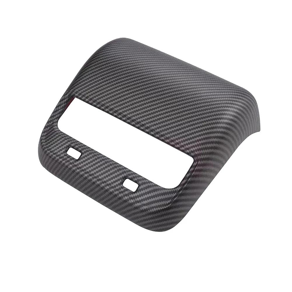 Накладка на задний дефлектор воздуховода для Tesla Model 3/Y 2017-2024, внутренняя накладка на задний воздуховод, задняя накладка на выхлопное отверстие, автомобильные аксессуары