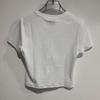 NeW Balance W Summer Ribbed Cut Out Short Sleeve Tee Slim Fit nbnef2W522 White