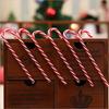 And Red Hanging Pendant Toy Crutch Candy Cane Home Decor Christmas Supplies Xmas Tree Ornaments